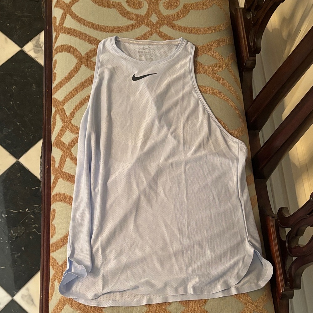 Nike light blue tank size small